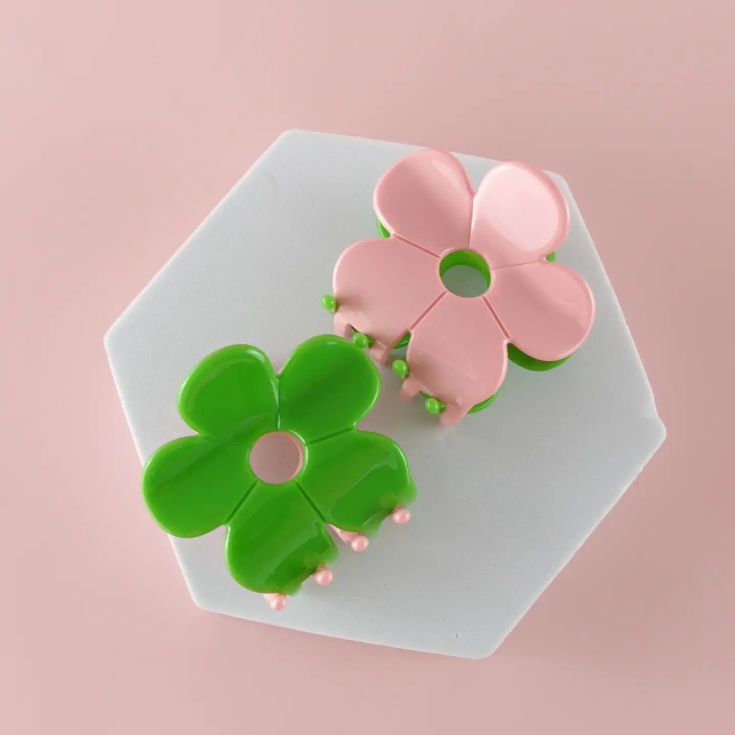 Love Attack - Hanami Cellulose Acetate Hair Claw Clips