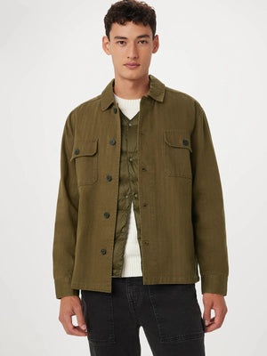 Frank And Oak - The Herringbone Overshirt