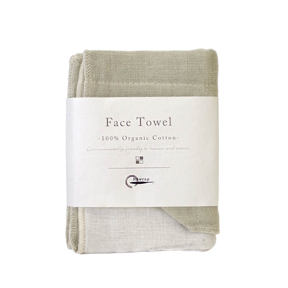 IPPINKA - Nawrap Organic Cotton Face Towel