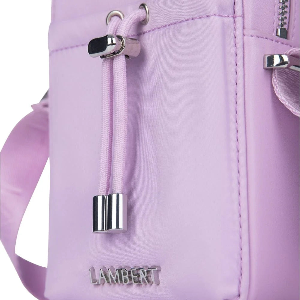 Lambert - The Isabella Recycled Nylon Phone Case With Strap - all things being eco chilliwack canada - vegan purses and accessories - agate colour detail