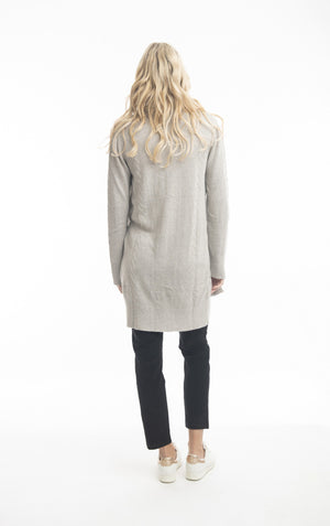 Orientique - Organic Cotton Long Knit Cardi