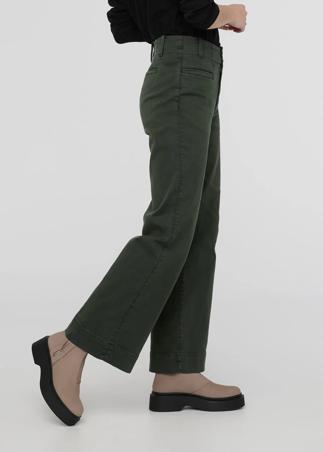 DU/ER - LuxTwill High Rise Trouser