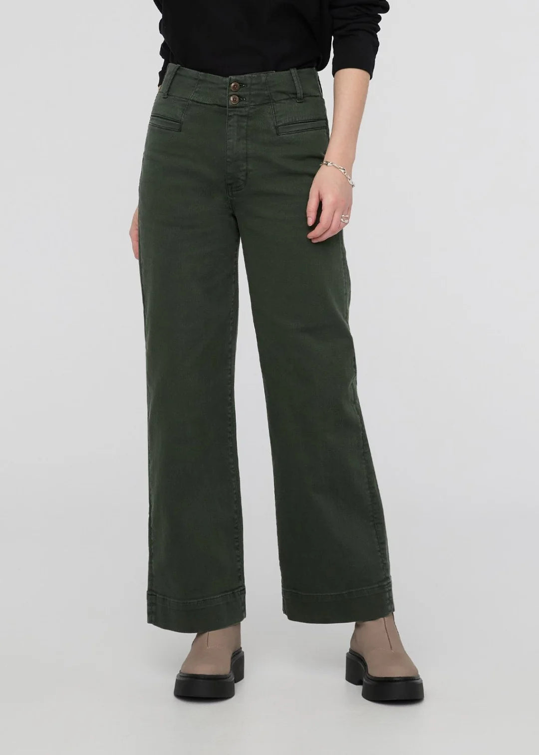 DU/ER - LuxTwill High Rise Trouser