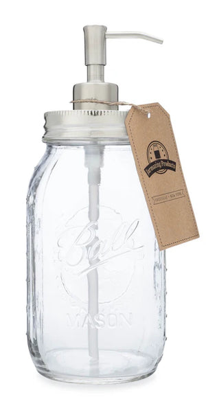 Jarmazing - 32oz Ball Mason Jar Soap Dispenser