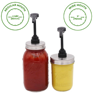 Mason Jar Lifestyle - Food Grade Dispenser Mason Jar Pump