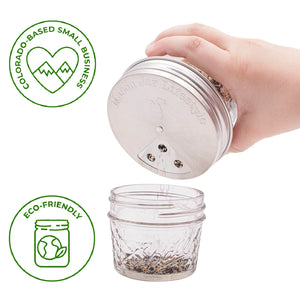 Mason Jar Lifestyle - Stainless Steel Spice Lids