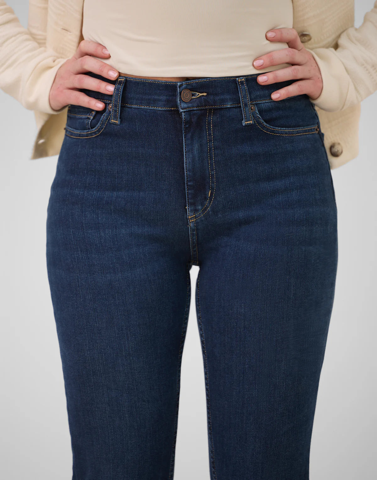 Second Yoga Jeans - Classic Rise Emily Slim Cuffed Milos