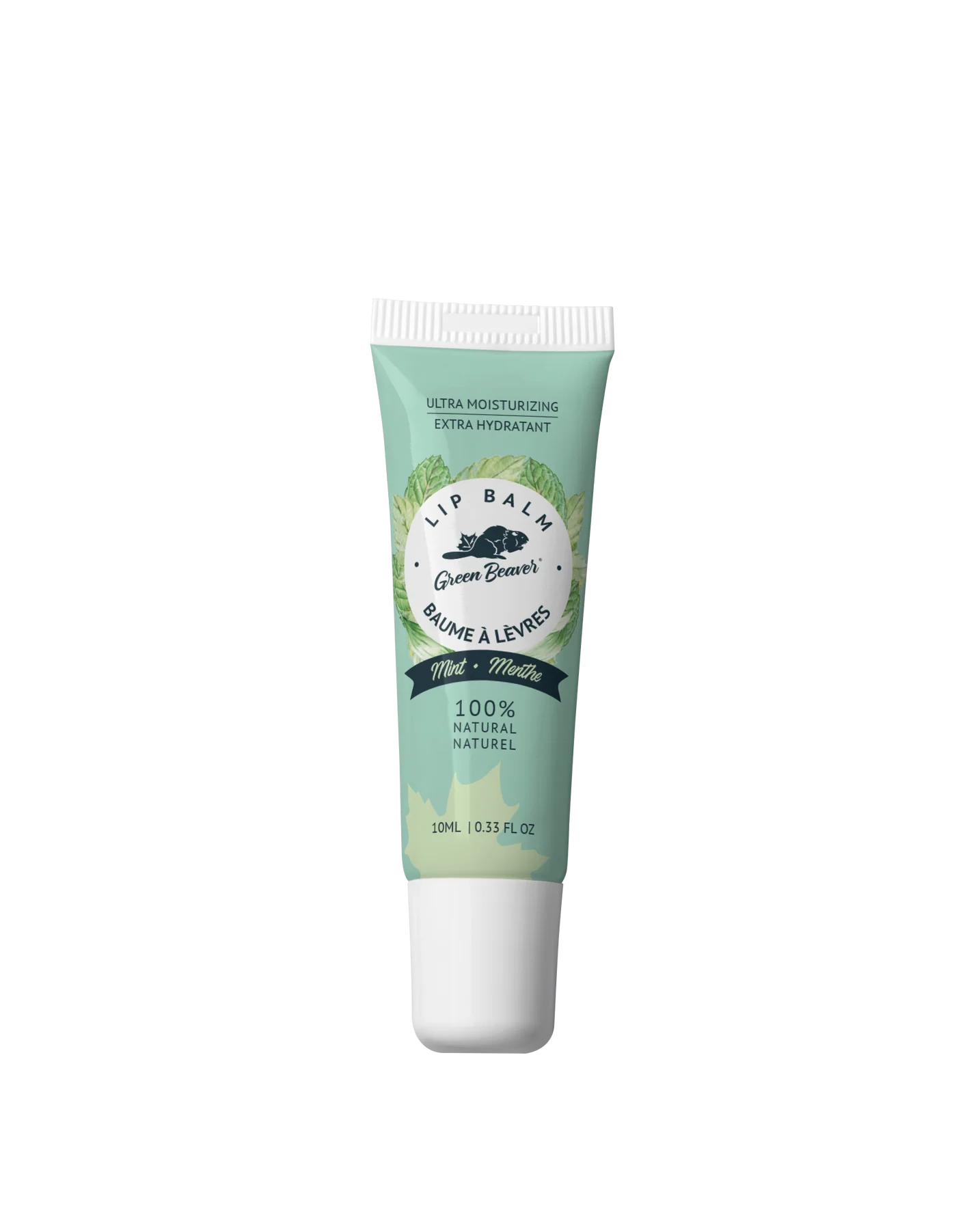 Green Beaver - Mint Lip Balm - Ultra Moisturizing