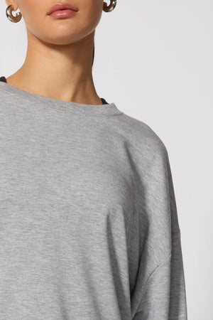 MPG - Serene Modal Fleece Crew Neck Relaxed Pullover