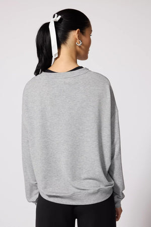 MPG - Serene Modal Fleece Crew Neck Relaxed Pullover