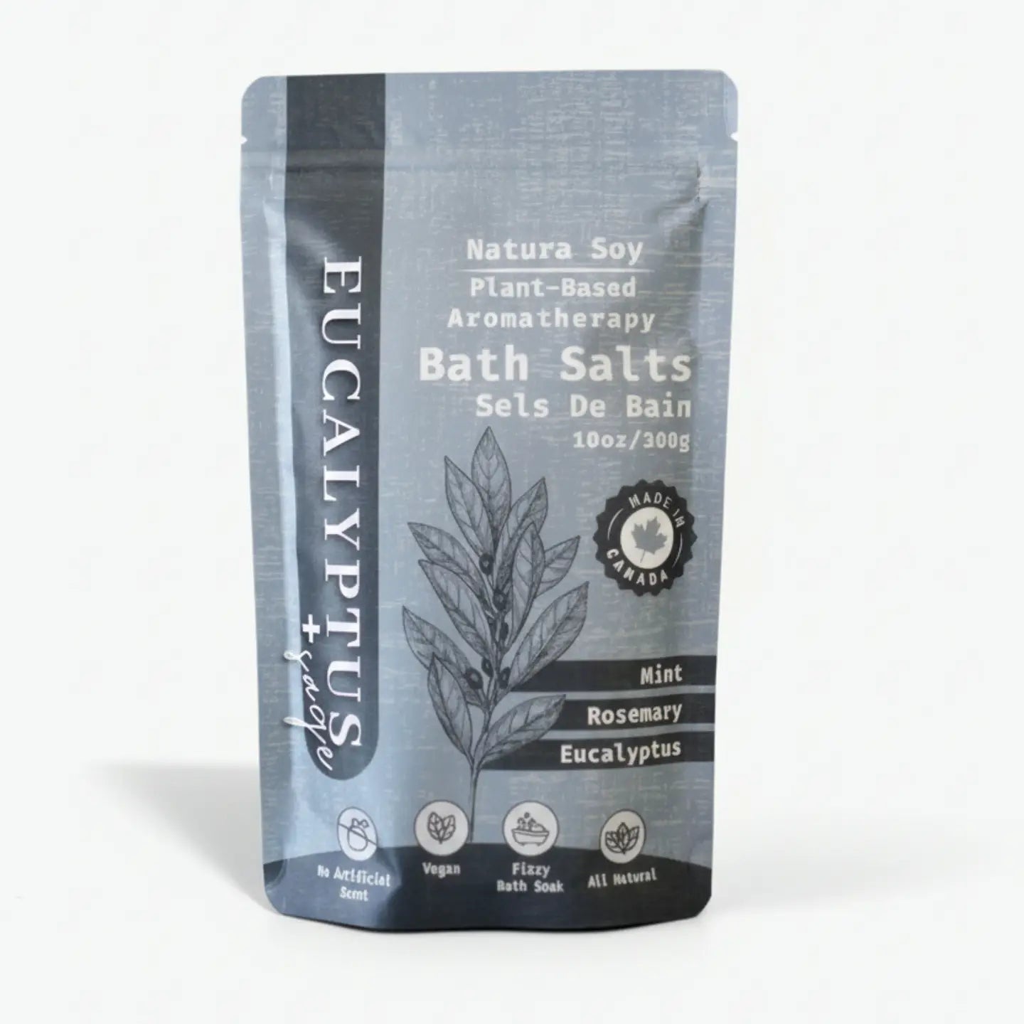 Natura Soy - Eucalyptus Sage Bath Soak