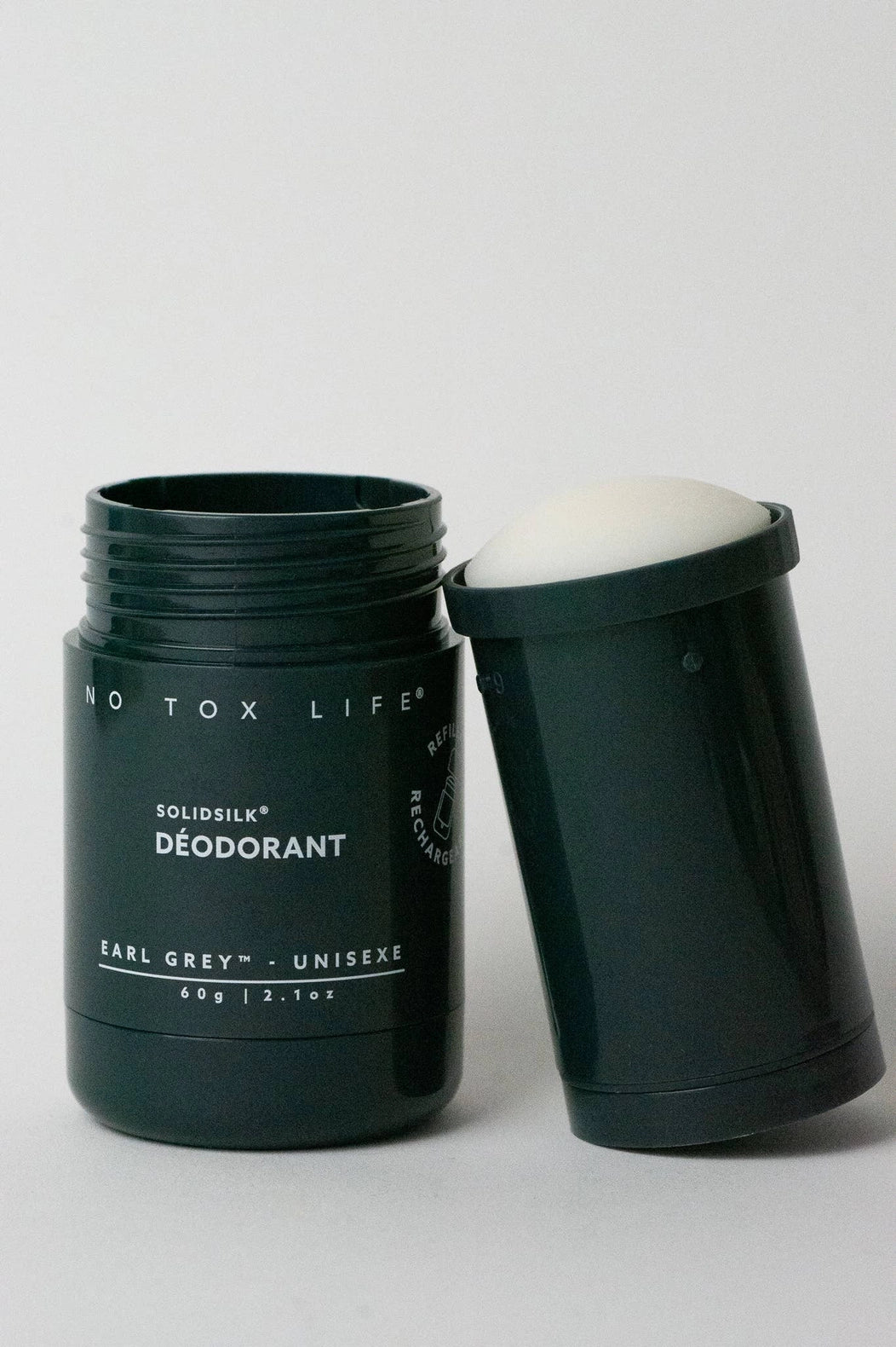 No Tox Life - Earl Grey Solidsilk Refillable Deodorant