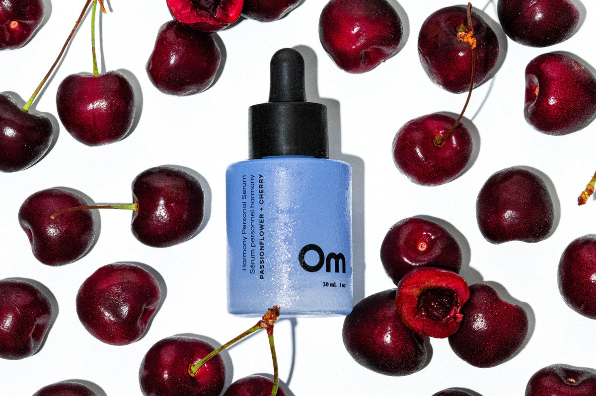 Om - Harmony Personal Serum - Passionflower + Cherry - all things being eco chilliwack canada - organic skincare and cosmetics