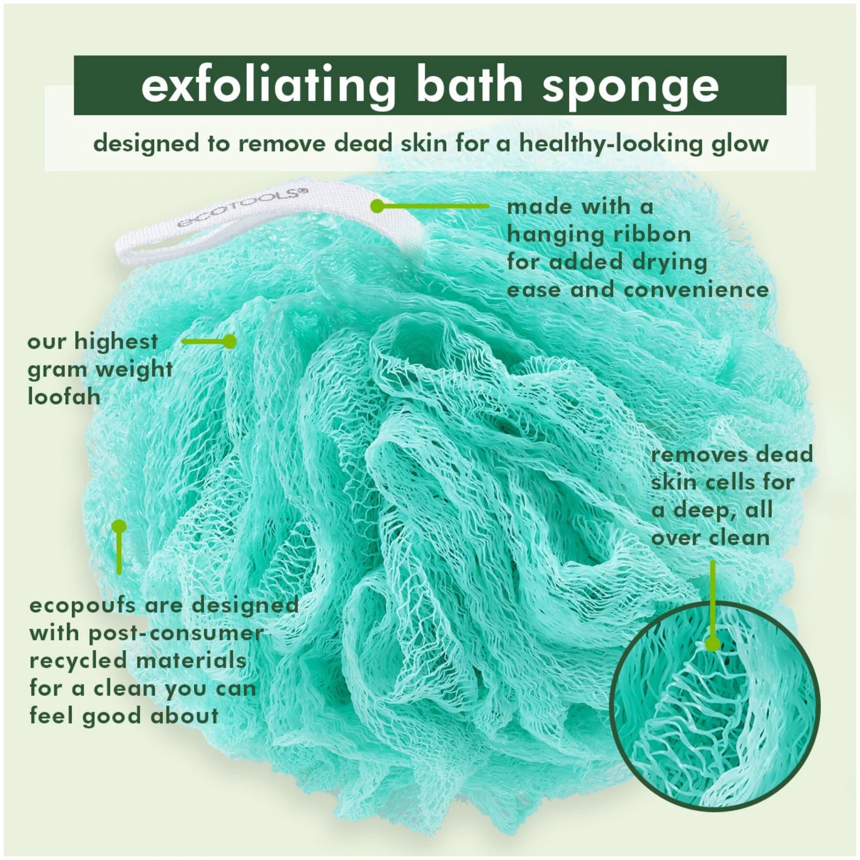 Eco Tools - Exfoliating EcoPouf