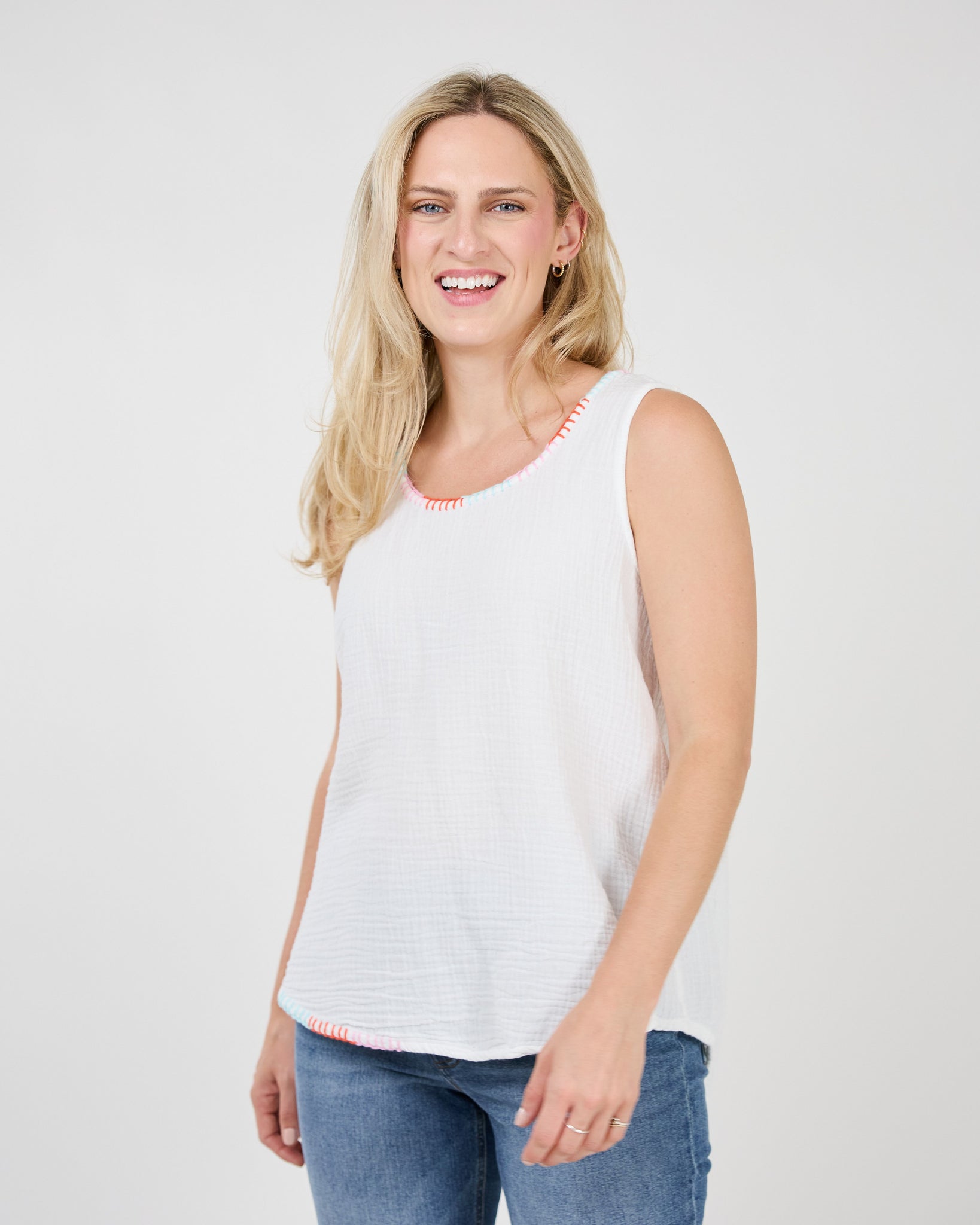 Shannon Passero - Georgie Tank Top - all things being eco chilliwack - women's clothing store