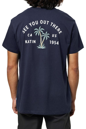 Katin USA - Bermuda Tee - all things being eco chilliwack - organic cotton men's clothing - back print detail