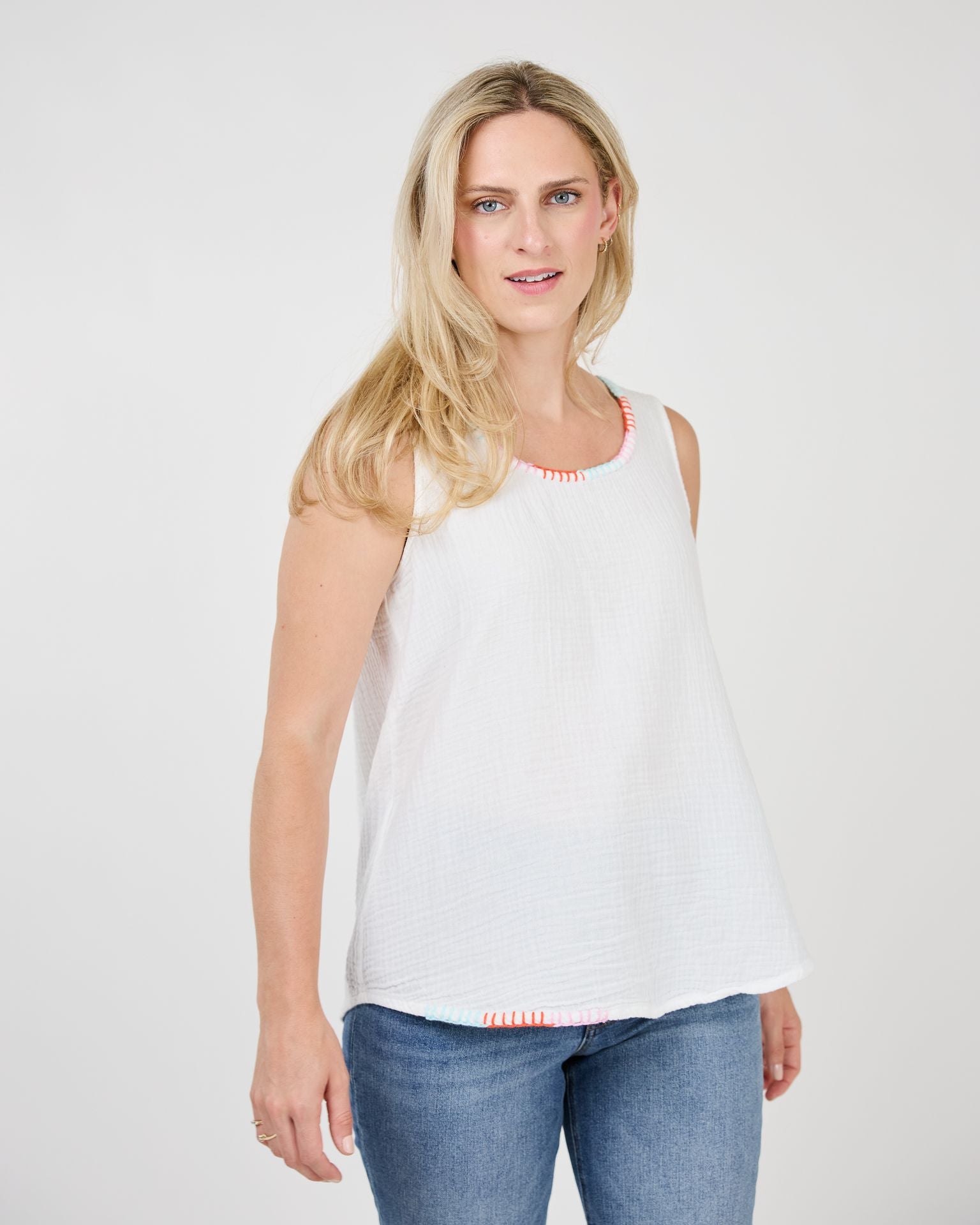 Shannon Passero - Georgie Tank Top - all things being eco chilliwack