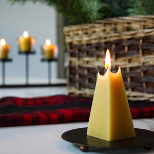 Honey Candles - Pyramid Candle