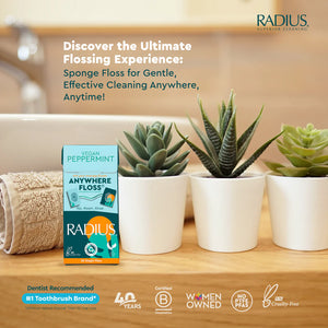 Radius - Anywhere Floss - all things being eco chilliwack canada - sustainable dental solution