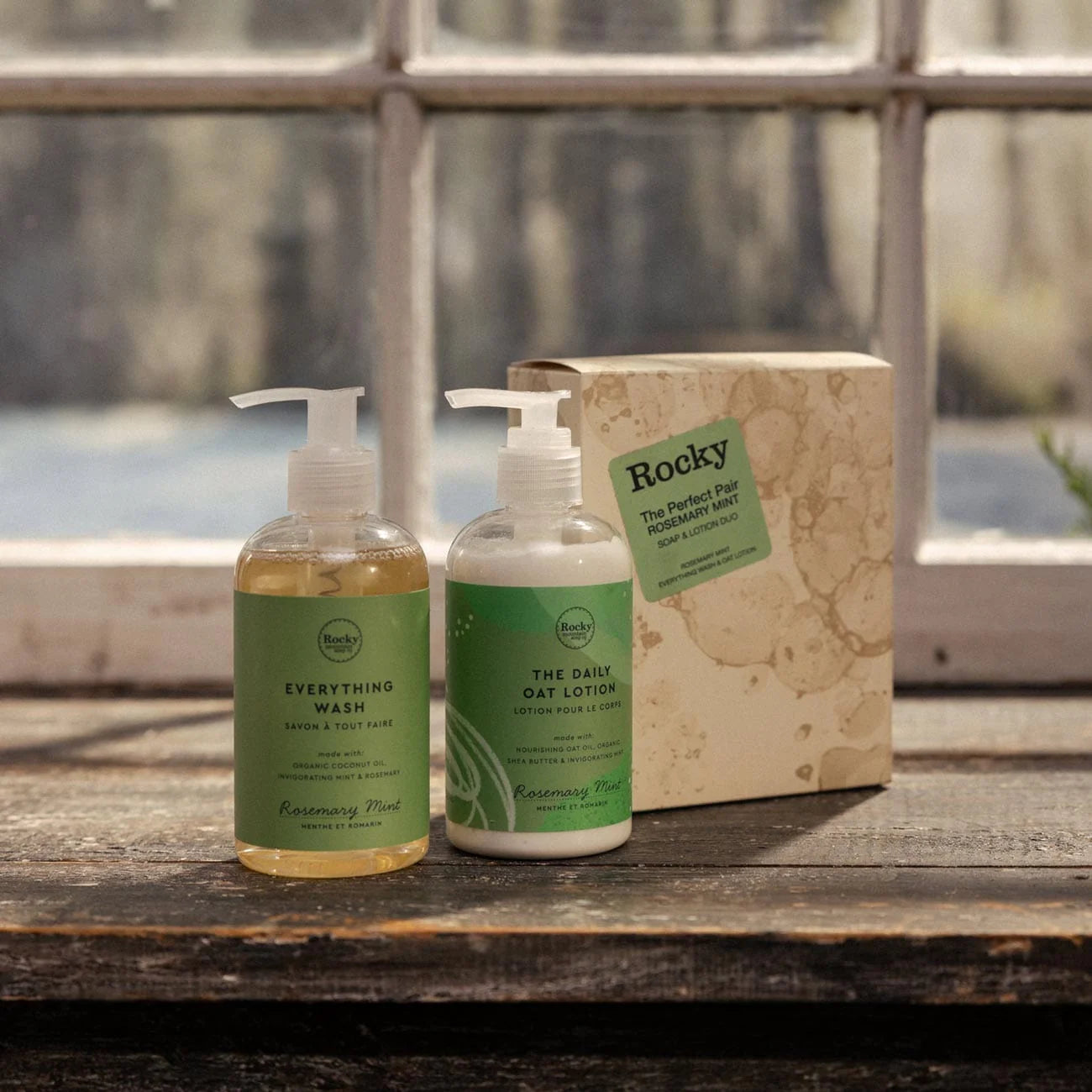 Rocky Mountain Soap Company - The Perfect Pair Rosemary Mint Giftset