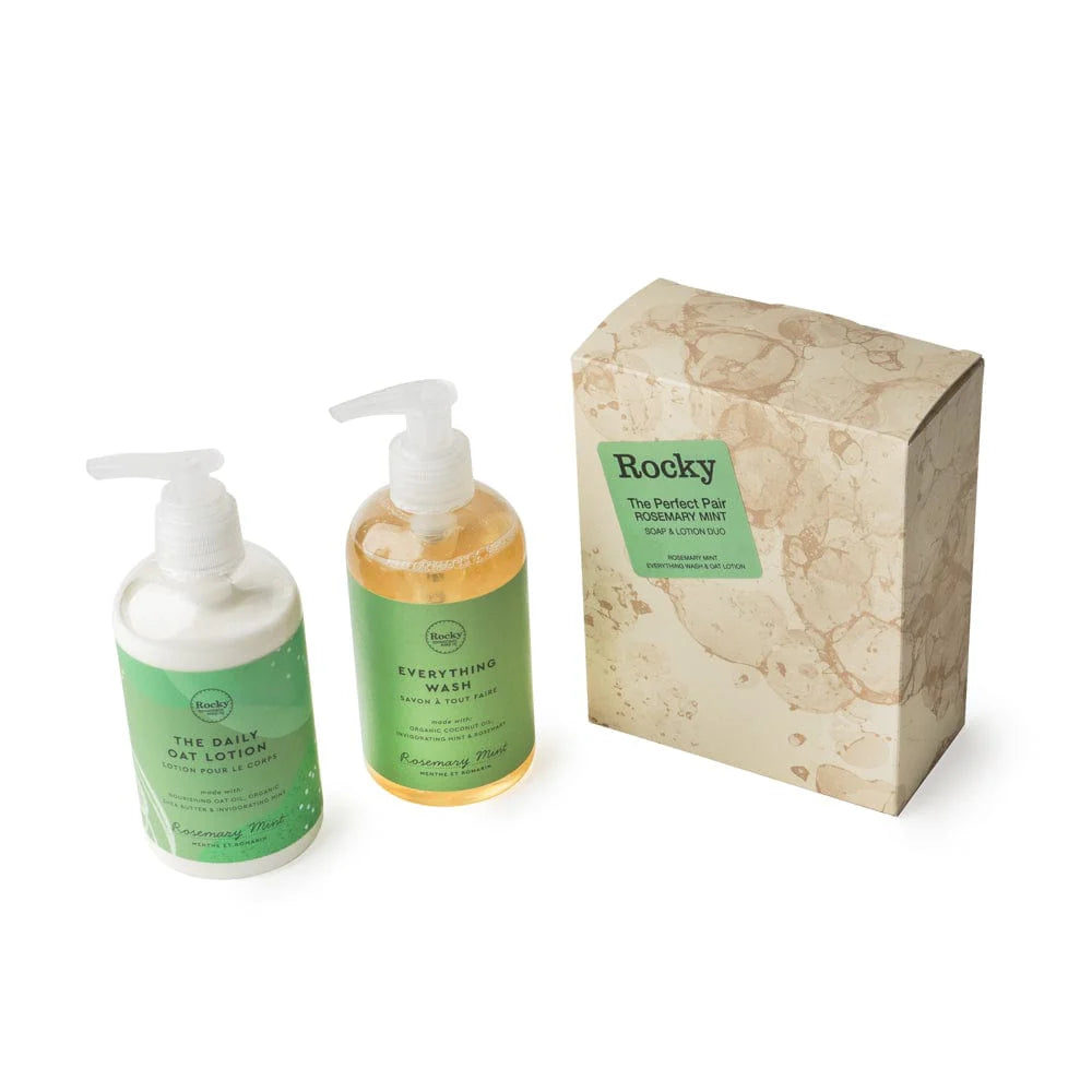 Rocky Mountain Soap Company - The Perfect Pair Rosemary Mint Giftset