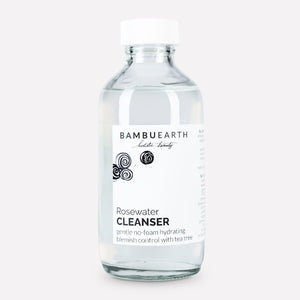 Bambu Earth - Rosewater Cleanser - all things being eco chilliwack