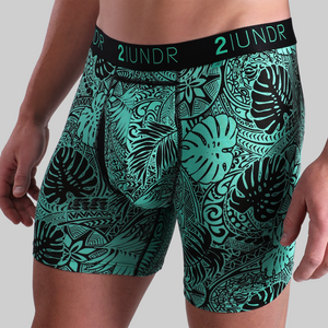 2UNDR - Printed Swing Shift Boxers Samoa - all things being eco chilliwack - men's clothing store