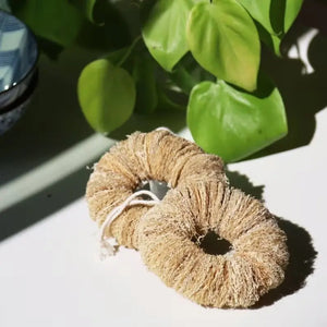 Smile - Natural Organic Handmade Loofah Dish Scourer