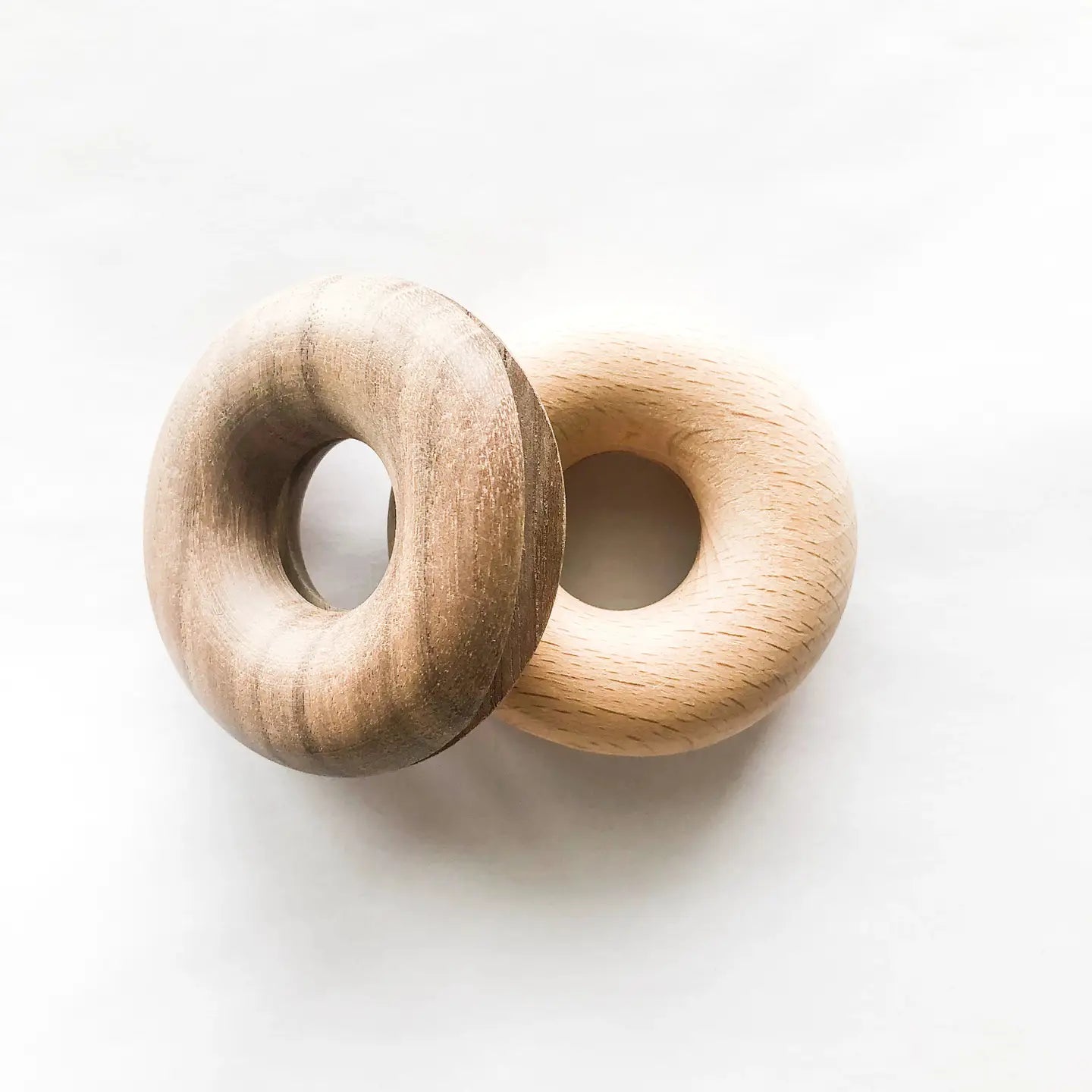 Smile - Wooden Donut Bag Clips