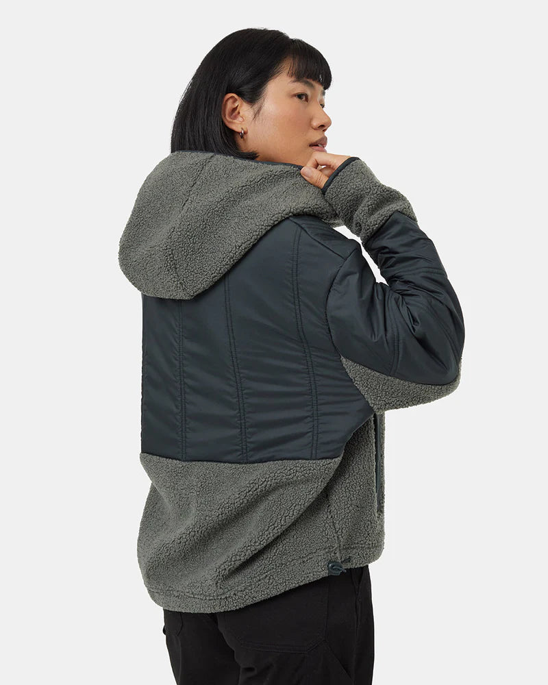 tentree - Recycled Boucle Full Snap Hoodie