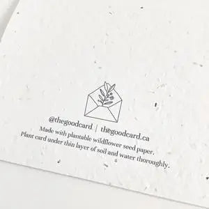 The Good Card - Plantable Greeting Cards