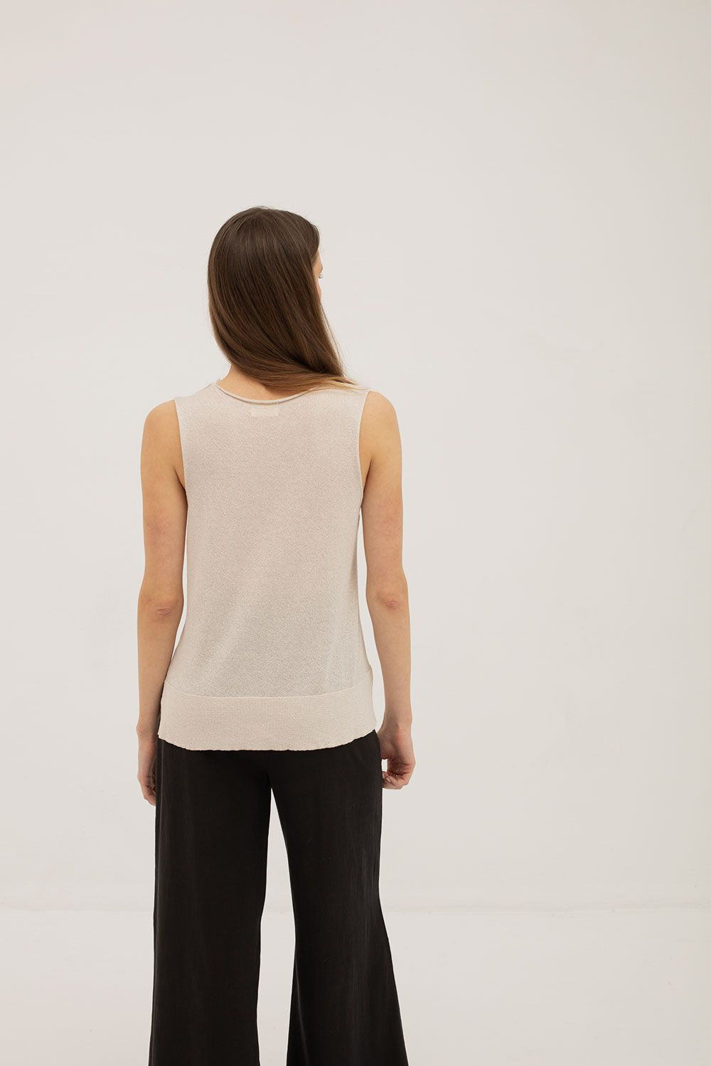 Mus Bombon - Torto Sleeveless Crewneck Top