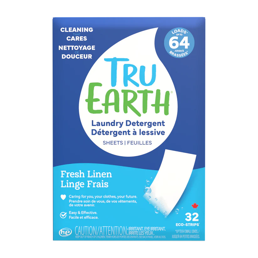 Tru Earth - Fresh Linen Laundry Strips 32 Loads