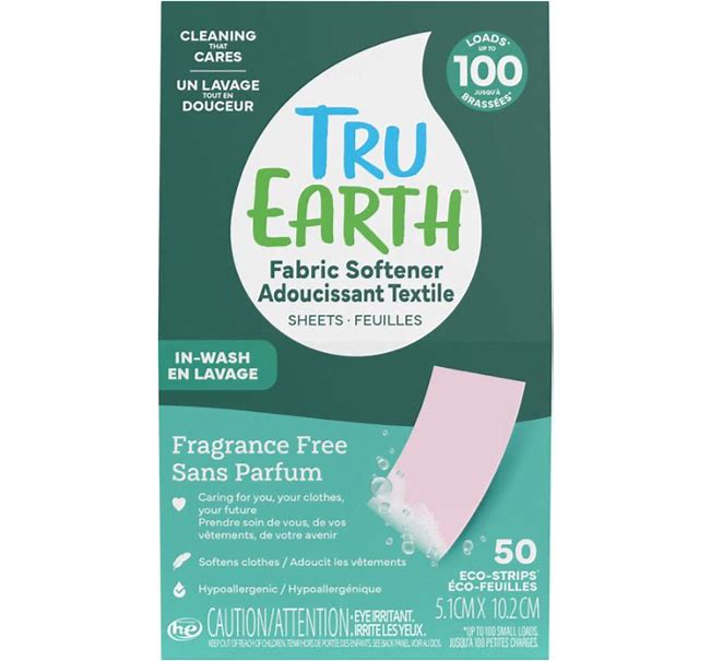 Tru Earth - Fresh Linen Fabric Softener Strips 50 Strips