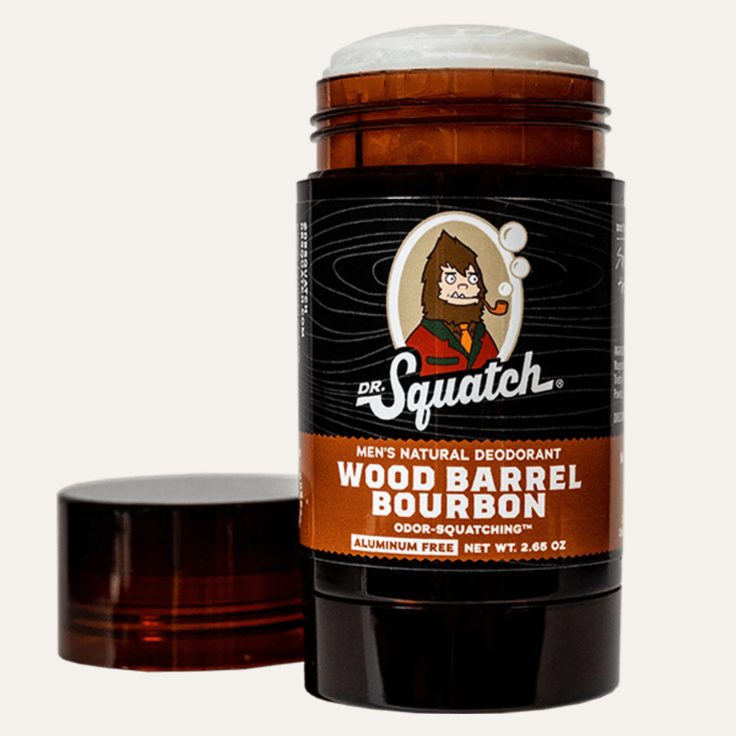 Dr. Squatch Wood Barrel Bourbon Deodorant 2.65 oz