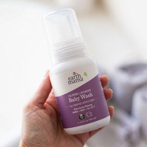 Earth Mama Angel Baby - Calming Lavender Baby Wash - all things being eco chilliwack  - organic baby care products 