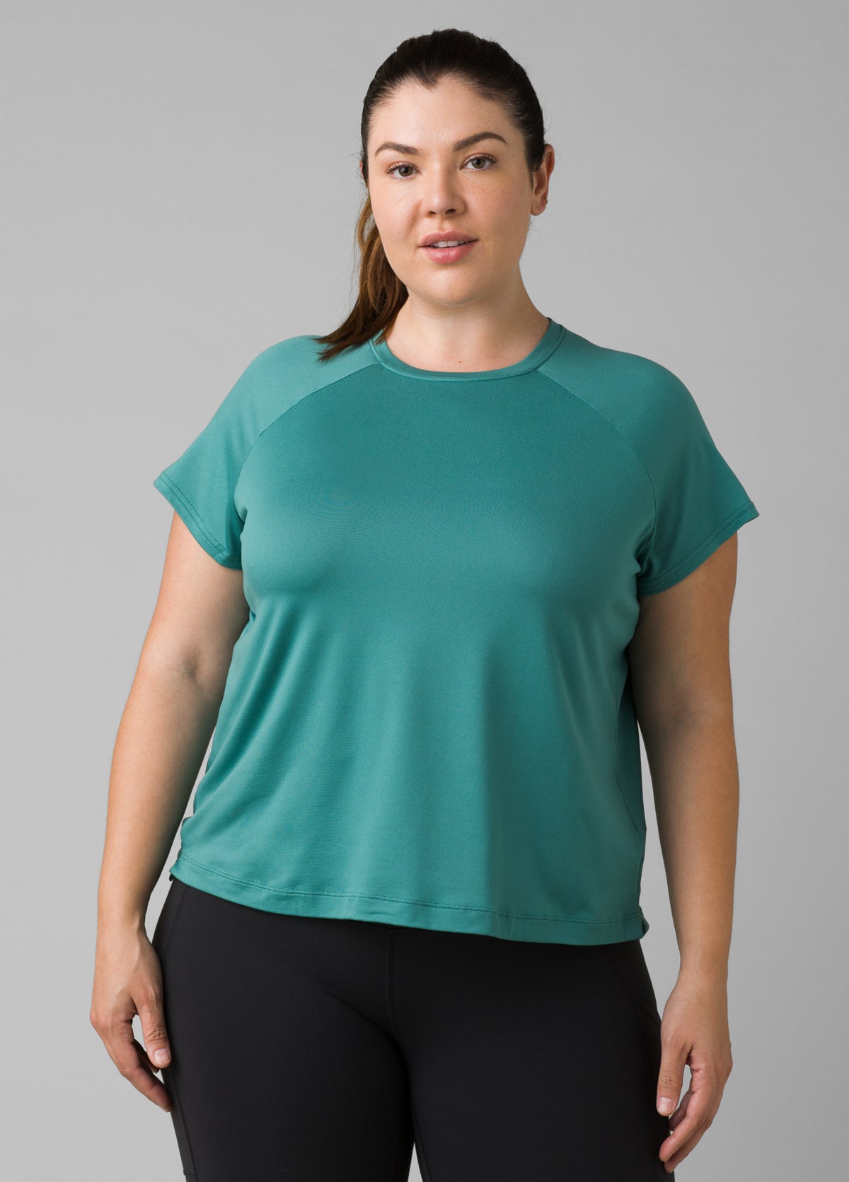 Prana - Aspenglow Short Sleeve Plus - Cove - all things being eco chilliwack
