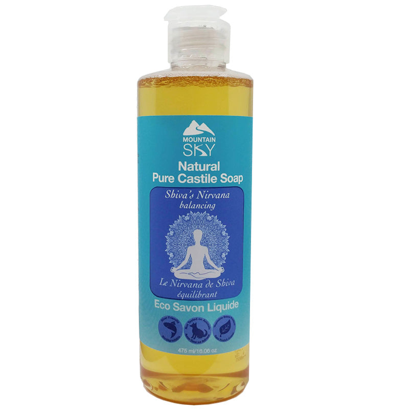 Mountain Sky - Shiva's Nirvana Balancing Natural Pure Castile Soap