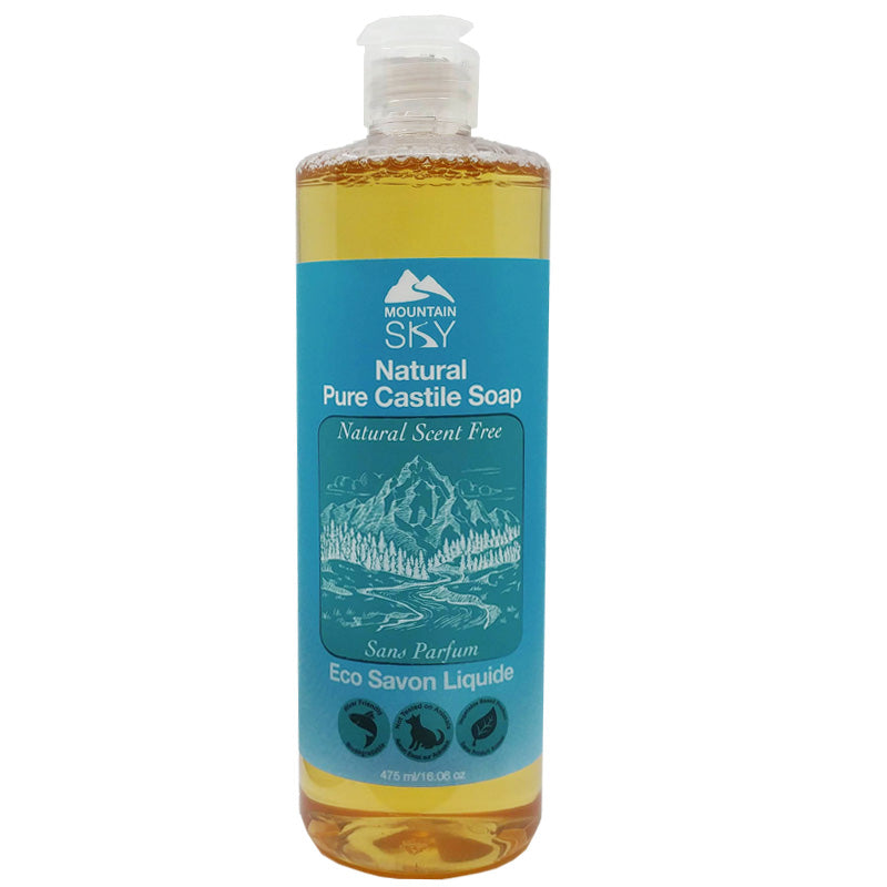 Mountain Sky - Unscented Natural Pure Castile Soap