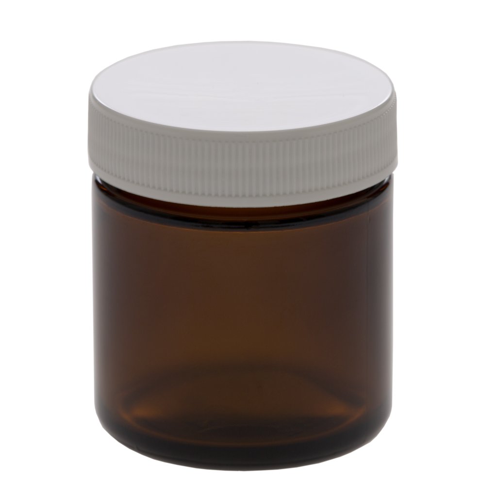 All Things Being Eco - Amber Glass Jar