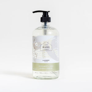 The BARE Home - Bergamot + Lime Laundry Soap - all things being eco chilliwack