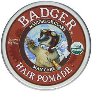Badger - Organic Hair Pomade 56g. Natural Hair Care for Men All Things Being Eco