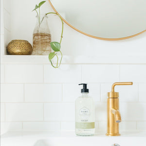 The BARE Home - Bergamot + Lime Hand Soap - all things being eco chilliwack - refillable vegan hand soaps