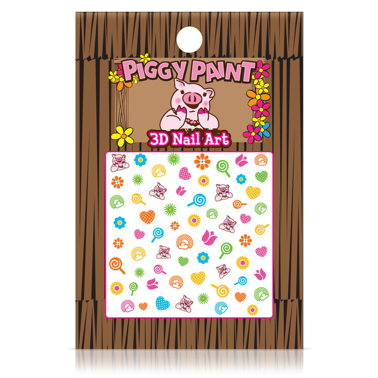 Piggy Paint - 3D Nail Art Packs - all things being eco chilliwack - blossom