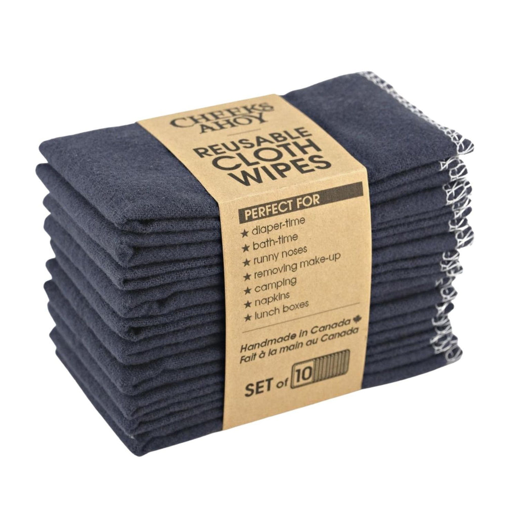 Cheeks Ahoy - Cloth Wipes 10 Pack