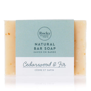 Cedarwood and Fir Rocky Mountain Soap Company All Things Being Eco Chilliwack Vegan Canadian Made