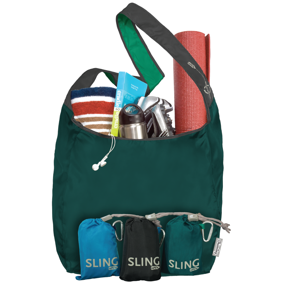 ChicoBag - Reusable Sling rePETe Messenger Style Bag