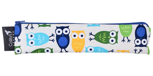 Colibri Owls Reusable Wide 11" Straw/Snack Bag