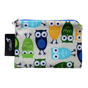 Colibri - Reusable Small Snack Bags Owls