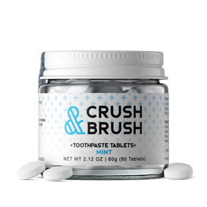 Nelson Naturals - Crush & Brush Toothpaste Tablets Mint 60g